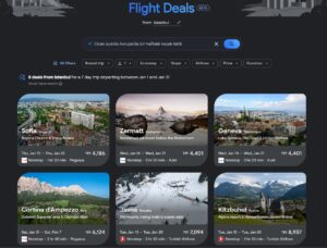 Google Flight Deals