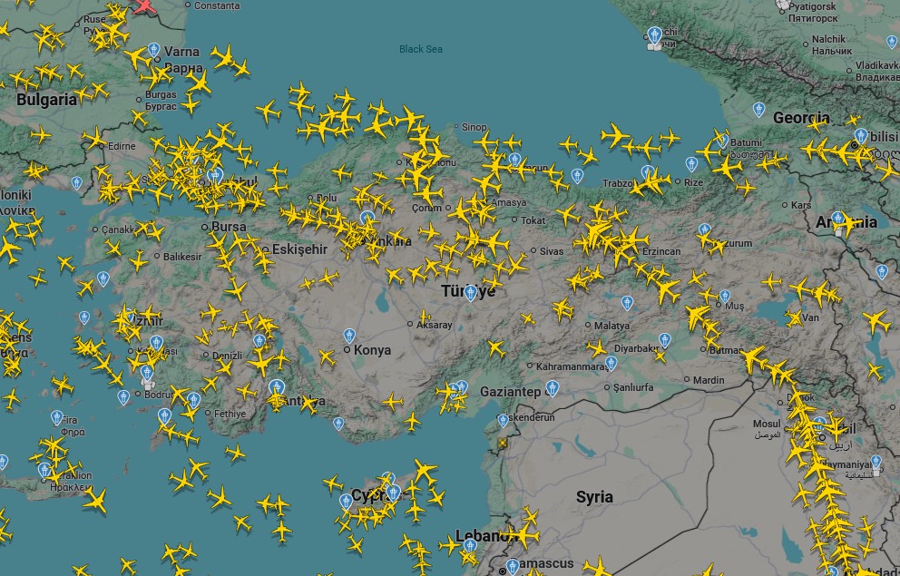 Türkiye’de “Serbest Rota Hava Sahası Uygulaması” Başladı