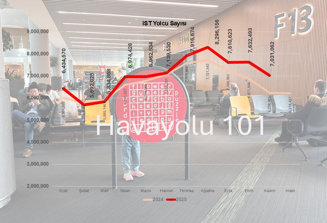 Havalimanı Yolcu Sayısı (Kasım 2025)