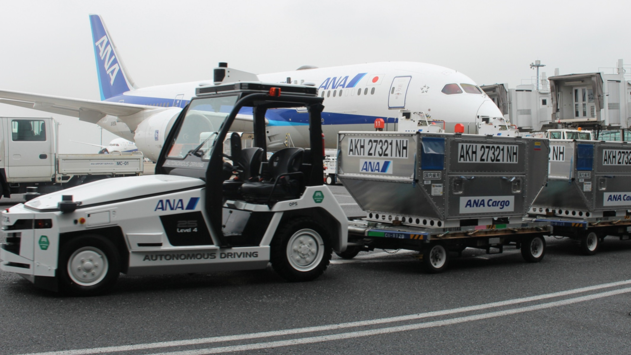 Japon Havalimanlarında Kendi Kendine Hareket Eden Araçlar Devrede