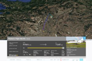 Libya Genelkurmay Başkanı'nı taşıyan uçak düştü
