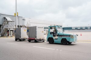 Singapur Changi Havalimanı x Otonom Bagaj Taşıma Aracı