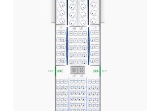 British Airways x Boeing 7777-300ER x World Traveller Plus Koltuk Düzeni