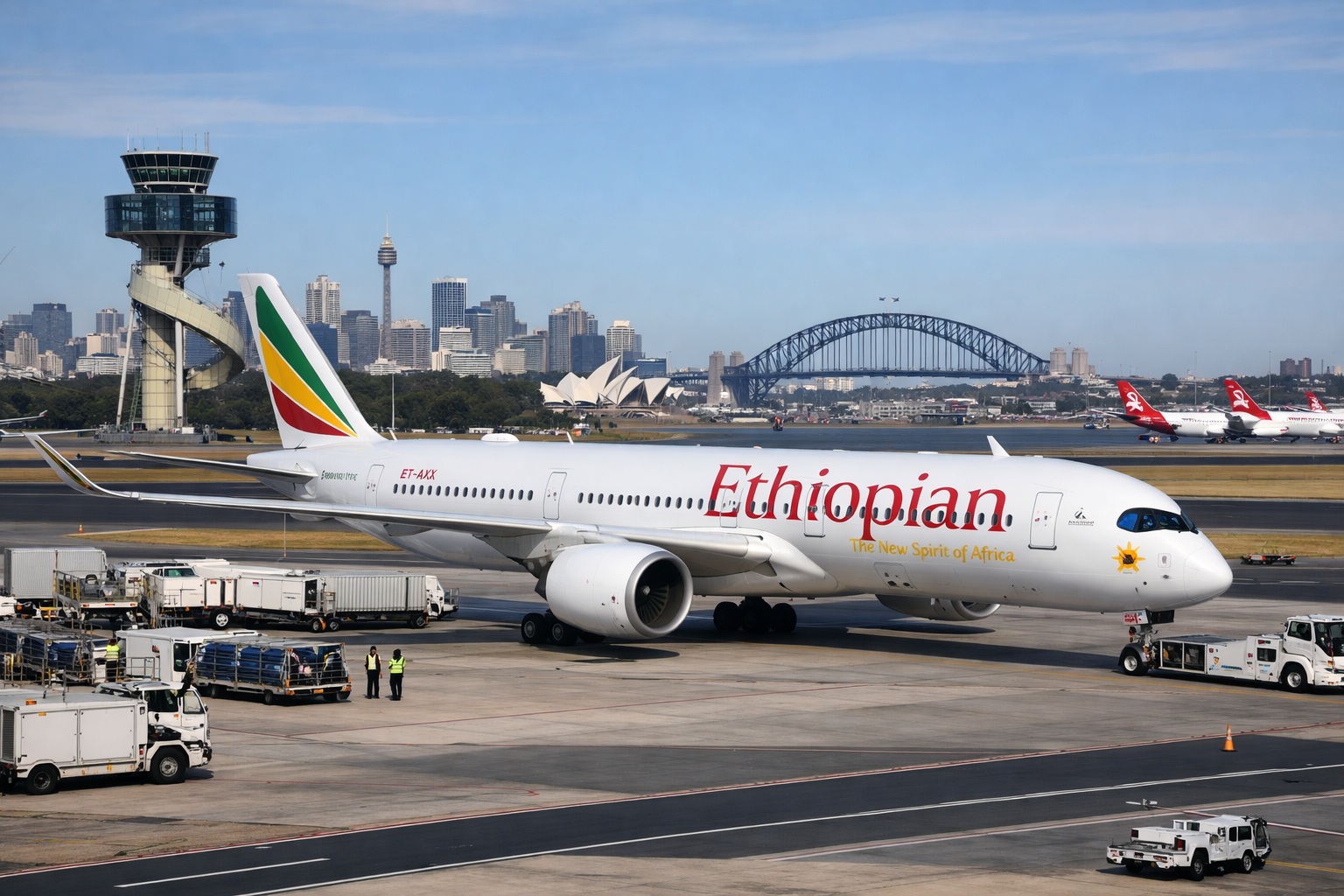 Ethiopian Airlines, Avustralya Uçuşlarına Başlamaya Hazırlanıyor