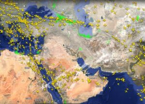 Orta Doğu Hava Sahası (1 Mart 2026)
