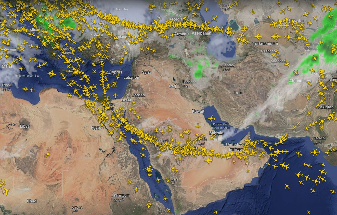 Orta Doğu’da Hangi Havayolunun Ne Kadar Kapasite Payı Var?
