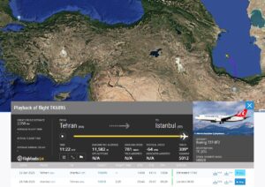 THY'nin Tahran'da mahsur kalan uçağı yurda döndü (23 Nisan 2026)