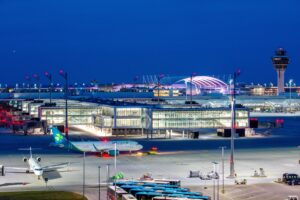 Münih Havalimanı x Terminal 1 İskelesi