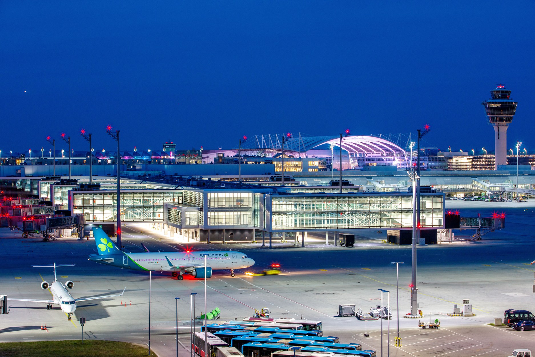 Münih Havalimanı, Terminal 1 İskelesini Hizmete Açıyor
