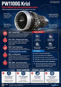 Pratt & Whitney x PW1100G Sorunu