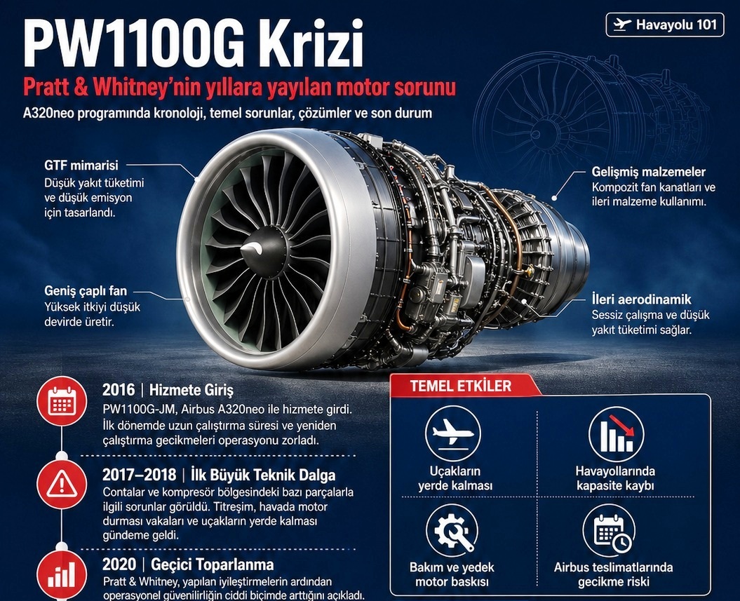 Pratt & Whitney Motor Sorununda Son Durum Ne?