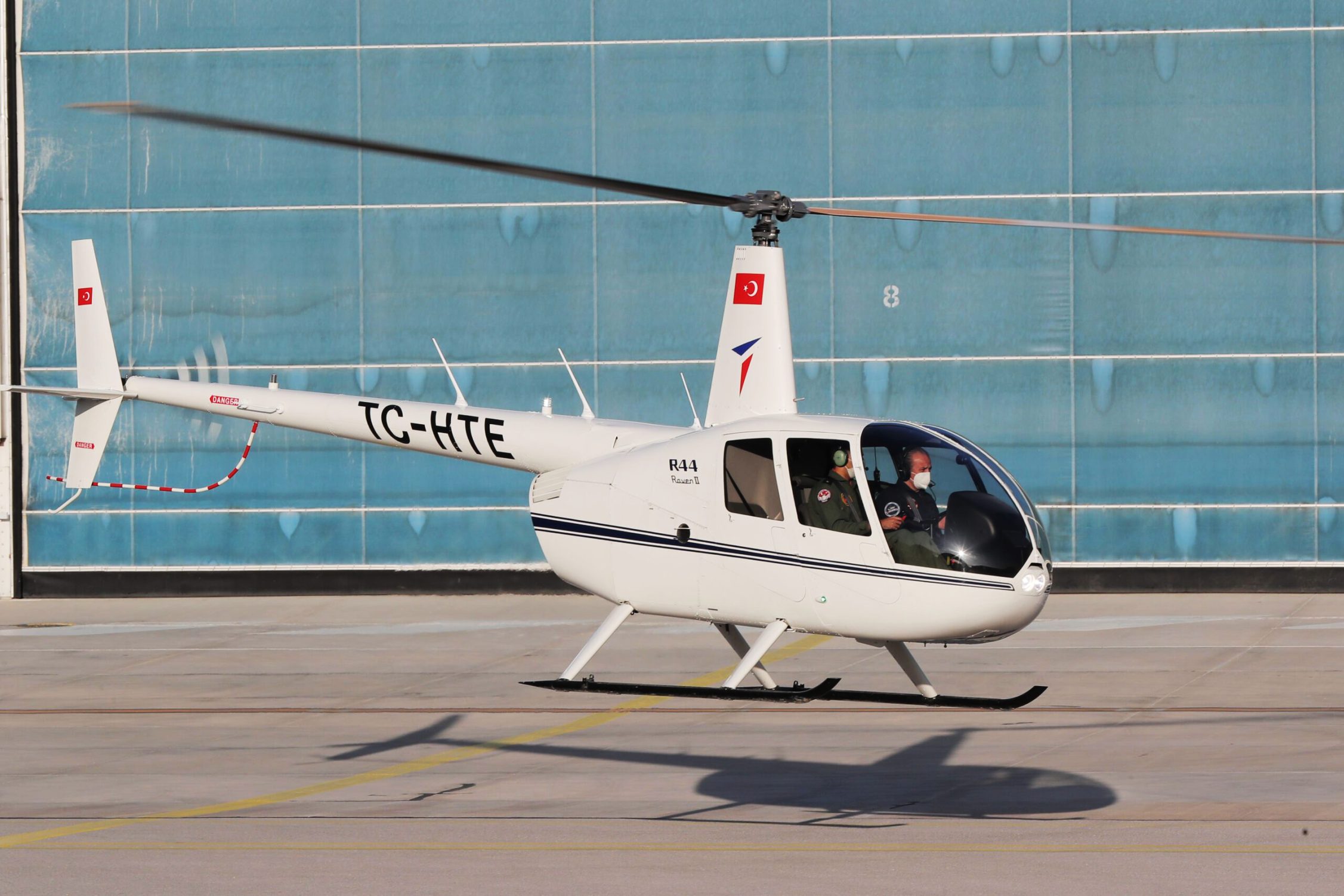 Ankara’da Eğitim Helikopteri Düştü