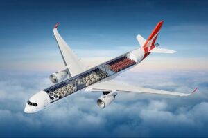 Qantas Project Sunrise x Airbus A350-1000ULR