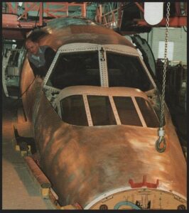Concorde (G-BOAF), "D" Bakımı Sırasında (1993)