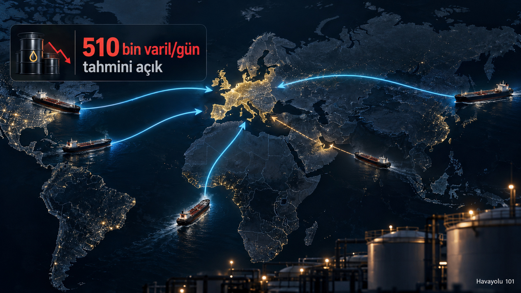 Avrupa’da Jet Yakıtı Açığı Yeniden Gündemde