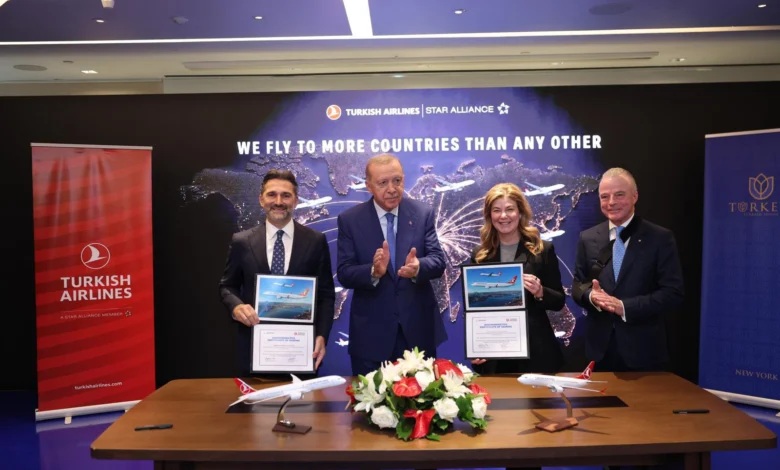 THY ve Boeing, Siparişe İmza Attı