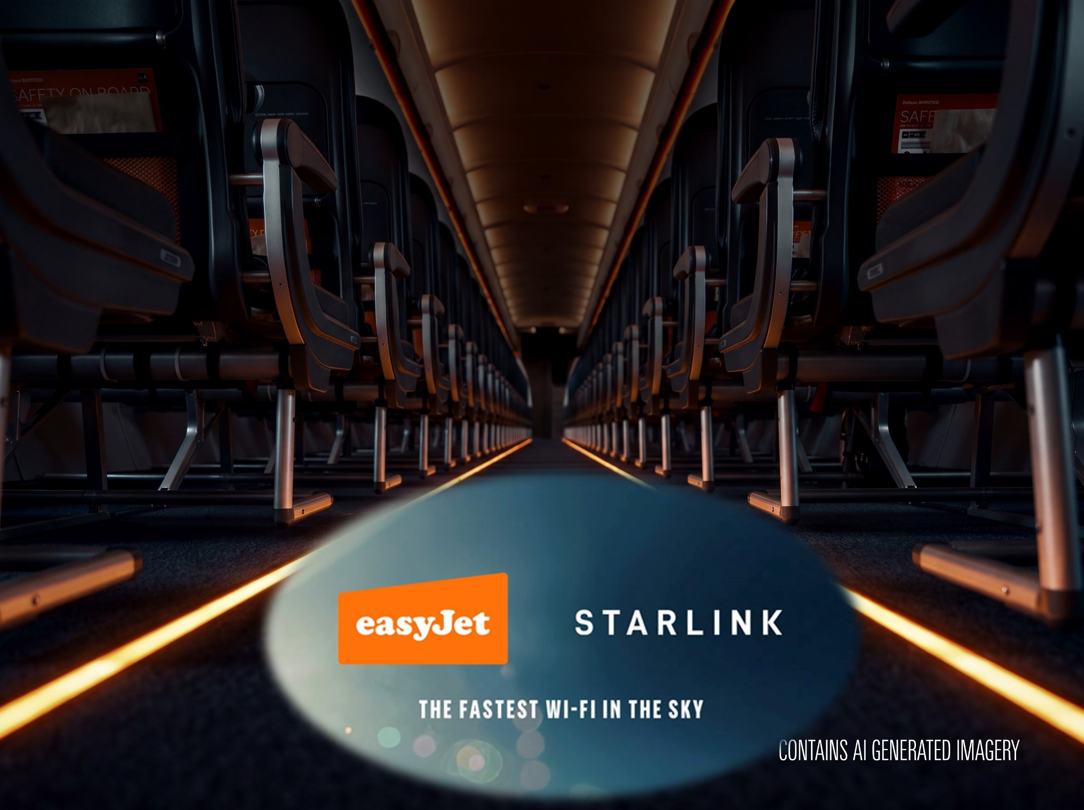 easyJet, Starlink ile Anlaştı