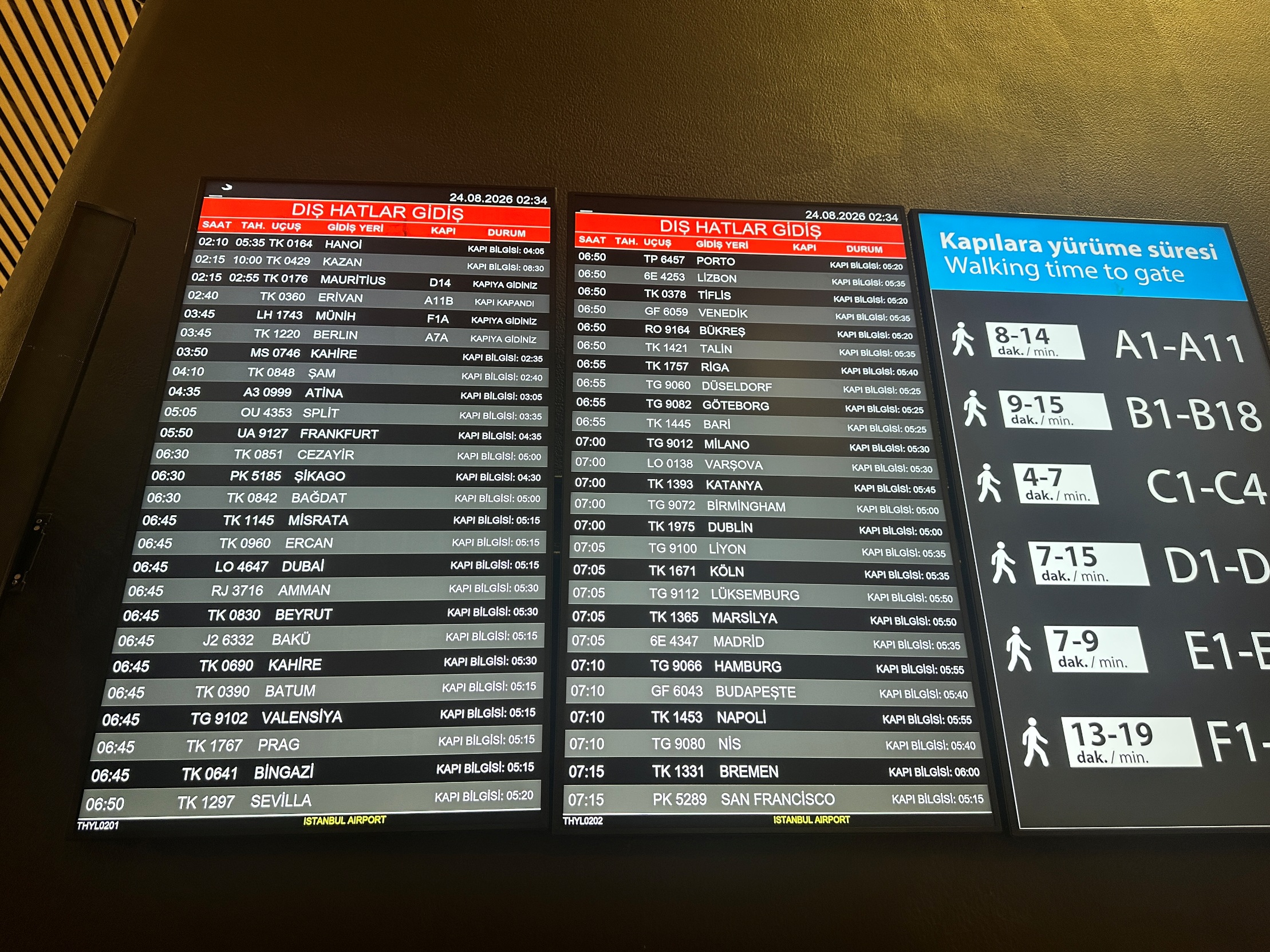 Turkish Airlines expands fleet and capacity while Pegasus sees modest passenger growth
