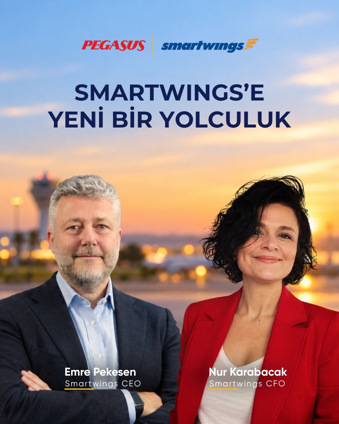 Pegasus, Smartwings Yönetimine İki Atama Yaptı